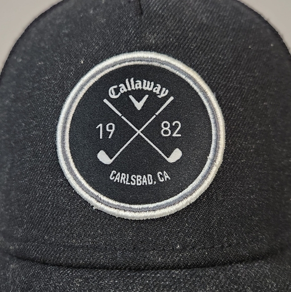 GALLAWAY Carlsbad CA 1982 Black Golf Baseball Hat Cap - Picture 8 of 13